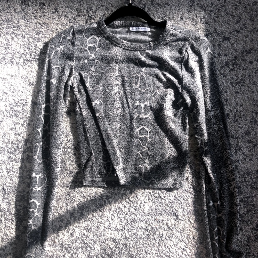 Snakeskin Top